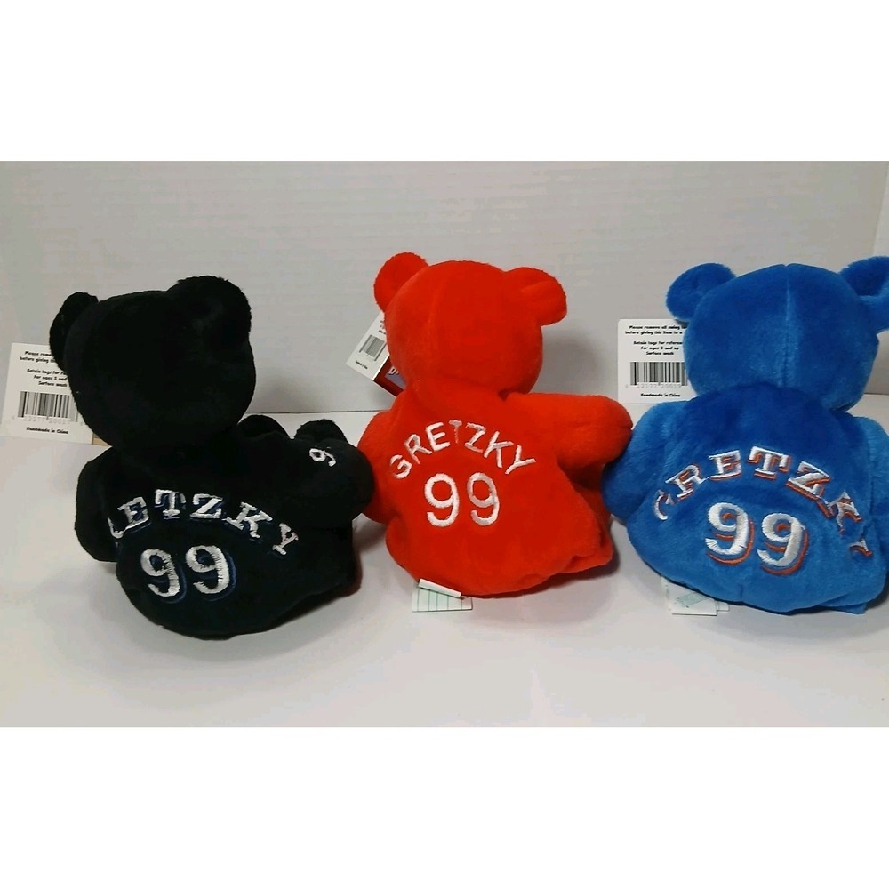 Wayne Gretzky NHL Bears by Salvino's Bammers Hockey Legend Set of 3